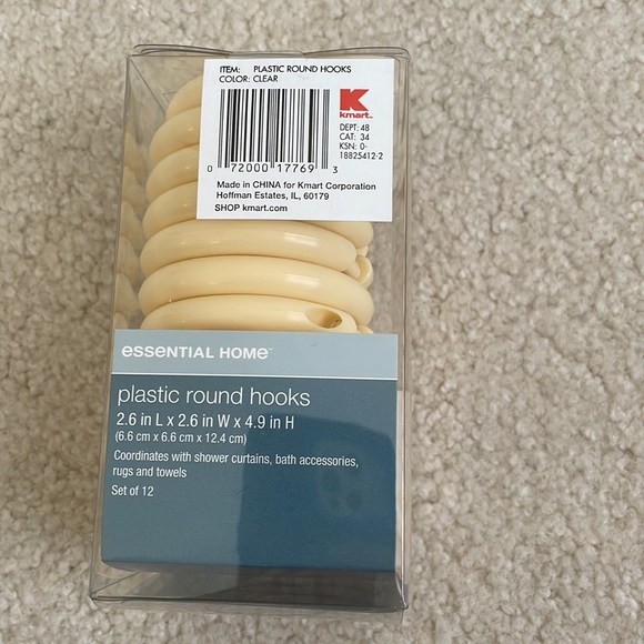 Plastic Shower Hooks - Picture 4 of 7